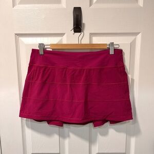 Lululemon Magenta Pace Rival Skirt NWT - Women’s Size 8